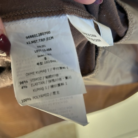 S MAX MARA Sleeveless Knit Dress SMALL Satin brown taupe color Easy Living Brown - Picture 10 of 16